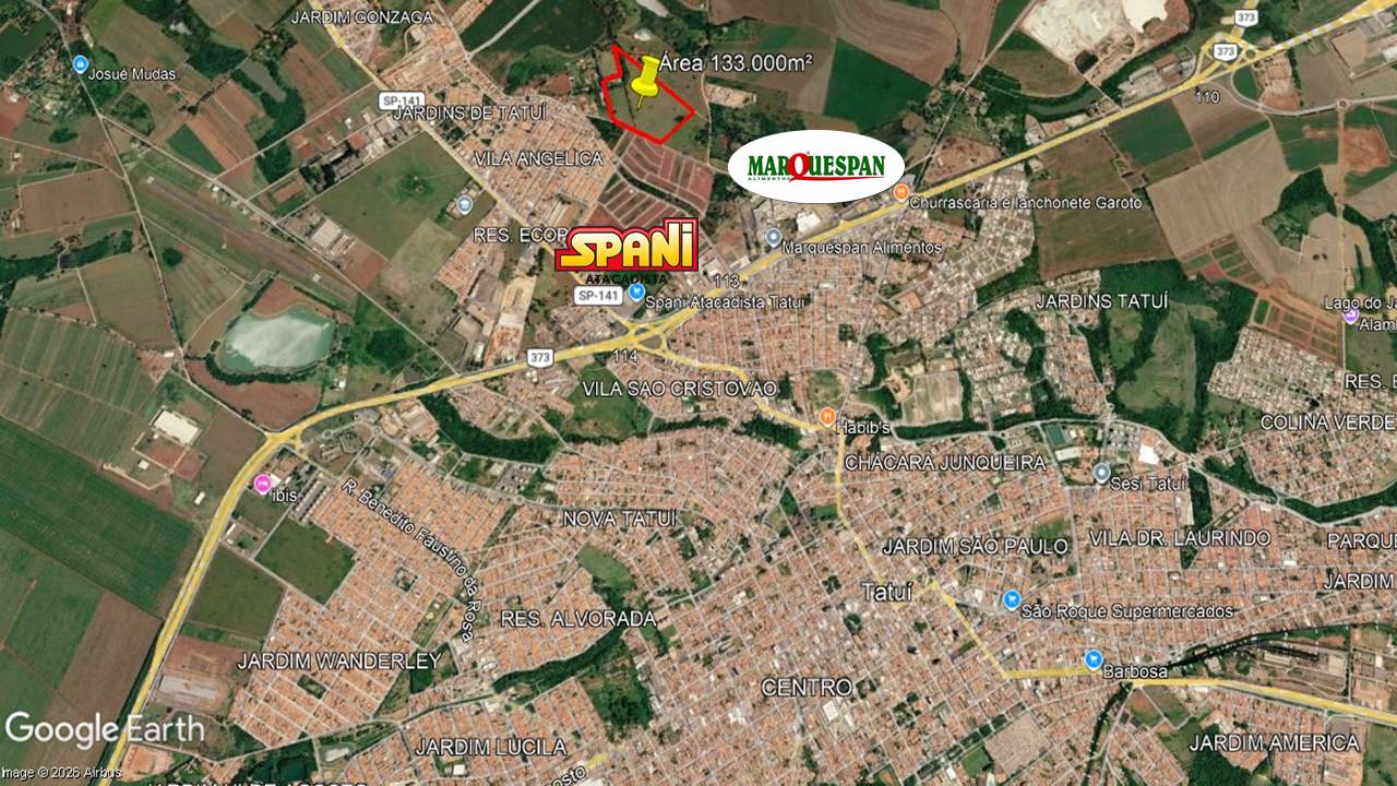 Terreno à venda com 133000m² de terreno no Vila Angélica, Tatuí (SP) — foto 3 de 3